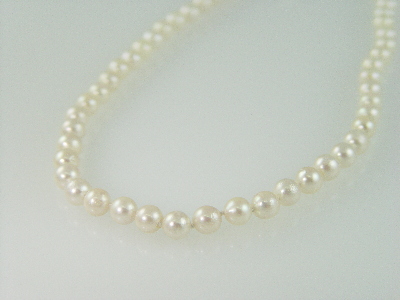 16" 6mm Cultured Pearl Necklace