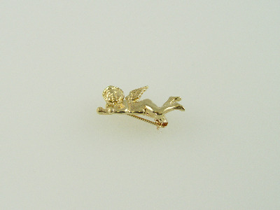 14KT Y/G Angel Pin 4.2gr