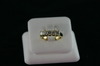 14KT Y/G Cubic 5-stone Ring 8.8gr