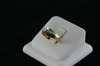 14KT Y/G Diamonds 0.20ct One Diamond 0.39ct H-SI2 Ring