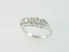 14KT White Gold Diamond 0.35ct Band