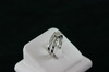 14KT White Gold Bezel Set Diamond Engagement Mounting 0.65ct