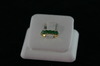 14KT Y/G Emerald Band, 1.00ct. 2.3gr