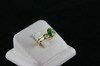 14KT White Gold Baguette Diamond 1.00ct Center Marquise Tsavarate Garnet 0.85ct
