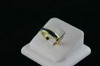 14KT Y/G Princess Cut Sapphire 1.85ct Band