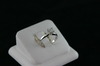 14KT White Gold Princess Cut Diamond 0.69Ct Solitaire