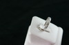 14KT White Gold "MOM" Diamond Bezel 0.15ct Band