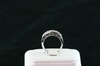 14KT White Gold "MOM" Diamond Bezel 0.15ct Band