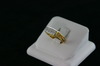 14KT Y/G Nugget Pave' Diamond 0.75ct Ring 7.5gr