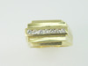14KT Y/G Channel Set Diamond 0.50ct Ring 12gr