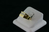 14KT Y/G Channel Set Diamond Baguette 1.00ct Ring 9.4gr