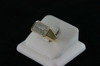 14KT Y/G Diamond Baguette 0.70ct Gun Ring - 15.1gr
