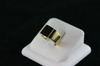 14KT Y/G Flat Onyx Ring 6.6gr