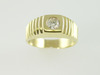14KT Y/G Diamond 0.42ct Ring 6.1gr