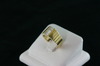 14KT Y/G Channel Set Diamond Baguettes 0.76ct Ring 8gr