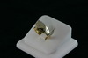 14KT White & Yellow Gold Diamond Flush Set 0.15ct Band