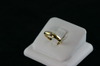 14KT Y/G Diamond Bezel Set 0.11ct Band
