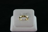 14KT Y/G Diamond Bezel Set 0.11ct Band