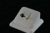 14KT Y/G One Black Pearl 7-1/2MM Ring
