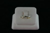 14KT Y/G Chann14el Set Diamond 0.30ct Curved Band