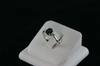 14KT Y/G Oval Sapphire 1.92ct two side Round Diamonds 0.22ct Ring