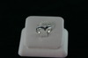 14KT White Gold Sapphire 0.40ct V Shape Band