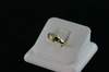 14KT Y/G Bezel Set Diamond 0.25ct Band- 3.2gr