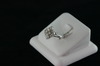 14KT White Gold Filigree Diamond 0.20ct Ring