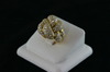 18Kt Y/G Pave' Diamond 7.25ct Design Ring 15.9gr