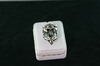 Silver Skull Ring with Cubics 37gr