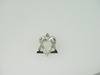 14KT White Gold Star Heart Diamond 0.40ct Pendant