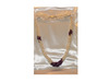 20" 5 Strand Rice Pearl and 14kt Gold Bead and Amethyst Bead Necklace 20" 5 Strand Rice Pearl and 14kt Gold Bead and Amethyst Bead Necklace