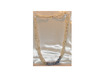 20" 5 Strand Rice Pearl and Dyed Blue Rice and Gold Bead Necklace 20" 5 Strand Rice Pearl and Dyed Blue Rice and Gold Bead Necklace