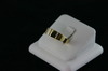 14KT Y/G Channel Set Diamond 0.20ct Band 6.4gr