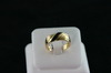 14KT Y/G Onyx Band 7.3gr