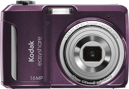 Kodak EasyShare C1550 16.0-Megapixel Digital Camera - Purple