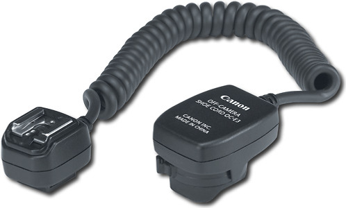 Canon OC-E3 Off-Camera Shoe Cord for Most Canon EOS Digital Cameras