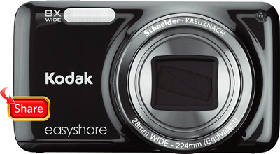 Kodak EasyShare M583 14.0-Megapixel Digital Camera - Black
