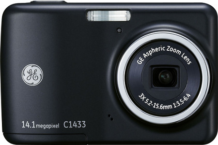 GE Smart Series C1433 14.1-Megapixel Digital Camera - Black