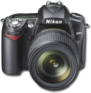 Nikon 12.3-Megapixel D90 Digital SLR Camera - Black