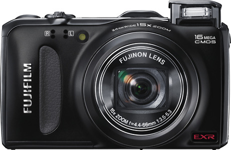 FUJIFILM FinePix F600EXR 16.0-Megapixel Digital Camera - Black