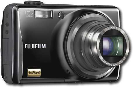 FUJIFILM FinePix 12.0-Megapixel Digital Camera - Black