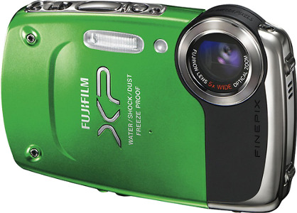 FUJIFILM FinePix XP20 14.2-Megapixel Digital Camera - Green