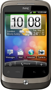 HTC Wildfire Mobile Phone (Unlocked) - Black