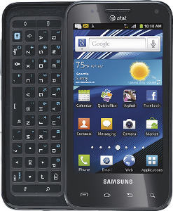 Samsung Captivate Glide 4G Mobile Phone - Black