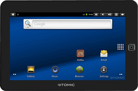 Itomic Tablet with 4GB Memory - Black