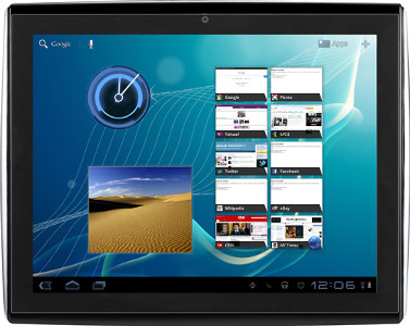 Le Pan II Tablet with 8GB Memory - Black/Silver