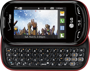 LG Extravert Mobile Phone - Black