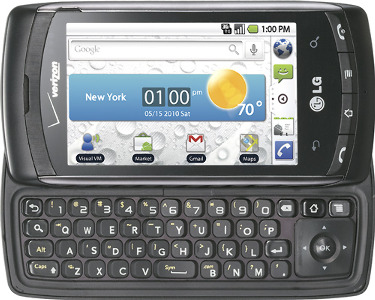 LG Ally Mobile Phone - Black