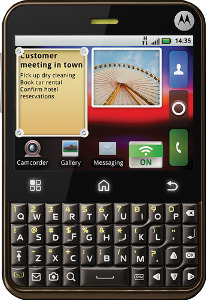 Motorola Charm Mobile Phone (Unlocked) - Black